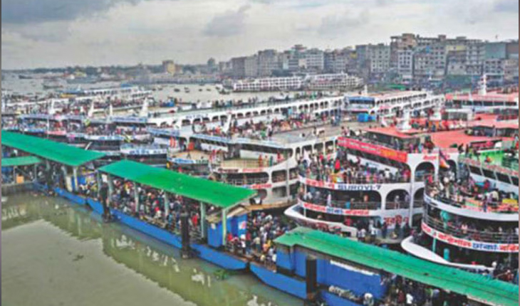 ঈদে যাত্রীবাহী নৌযানে পণ্য পরিবহনে নিষেধাজ্ঞা