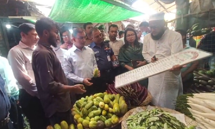 ব্রাহ্মণবাড়িয়ায় বাজার মনিটরিং কার্যক্রম পরিচালনা