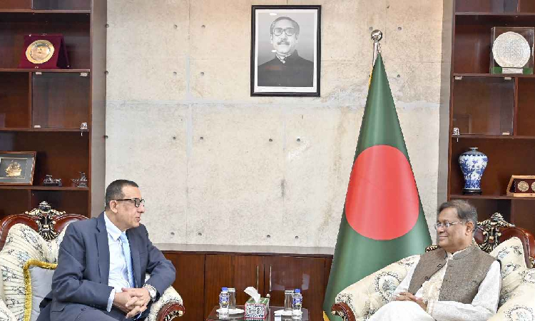 পররাষ্ট্রমন্ত্রীর সঙ্গে ফিলিস্তিনের রাষ্ট্রদূতের সাক্ষাৎ