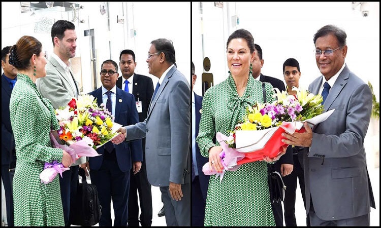 চার দিনের সফরে ঢাকা এসেছেন সুইডিশ রাজকন্যা ভিক্টোরিয়া