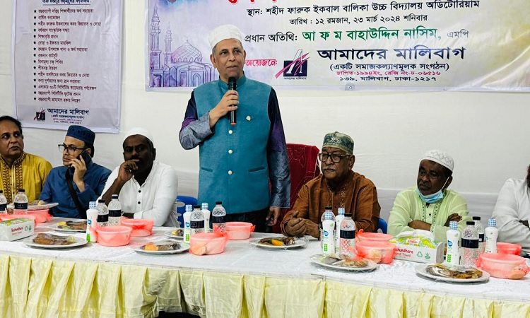 আওয়ামী লীগ সব সময় মানুষের পাশে থাকে : বাহাউদ্দিন নাছিম