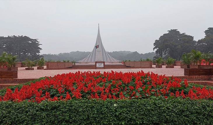 জাতির শ্রেষ্ঠ সন্তানদের শ্রদ্ধা জানাতে প্রস্তুত জাতীয় স্মৃতিসৌধ