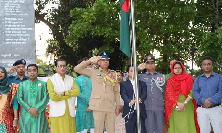 নড়াইলে মহান স্বাধীনতা ও জাতীয় দিবস পালিত