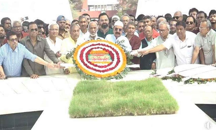 স্বাধীনতা দিবসে জিয়াউর রহমানের প্রতিকৃতিতে বিএনপির শ্রদ্ধা