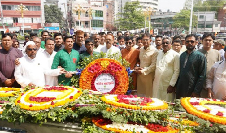 রাসিক এর উদ্যোগে মহান স্বাধীনতা ও জাতীয় দিবস পালিত