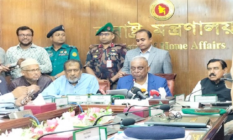 ট্র্যাফিক বিভাগ কাজ করছে, শিগগিরই যানজট কমে যাবে: স্বরাষ্ট্রমন্ত্রী