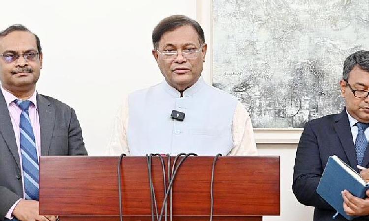 দেশের মানুষের মধ্যে কোনো হাহাকার নেই: পররাষ্ট্রমন্ত্রী