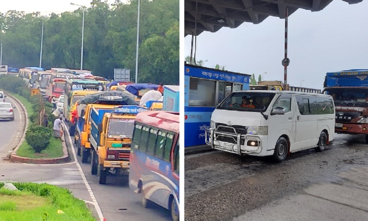 ২৪ ঘণ্টায় বঙ্গবন্ধু সেতুতে টোল আদায় ২ কোটি ১৭ লাখ টাকা