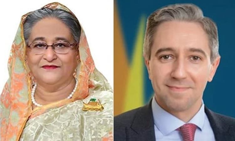 নবনির্বাচিত আইরিশ প্রধানমন্ত্রীকে শেখ হাসিনার অভিনন্দন