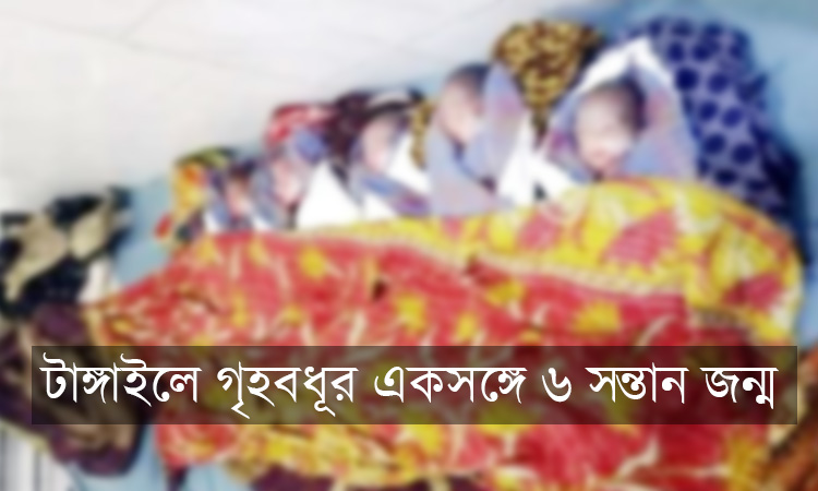 টাঙ্গাইলে গৃহবধূর একসঙ্গে ৬ সন্তান জন্ম, বাঁচল না কেউ