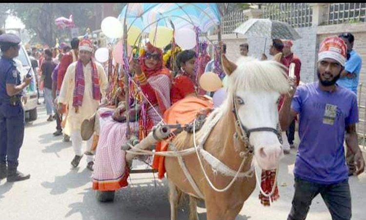 গাইবান্ধায় বিভিন্ন কর্মসূচির মধ্য দিয়ে পহেলা বৈশাখ পালিত