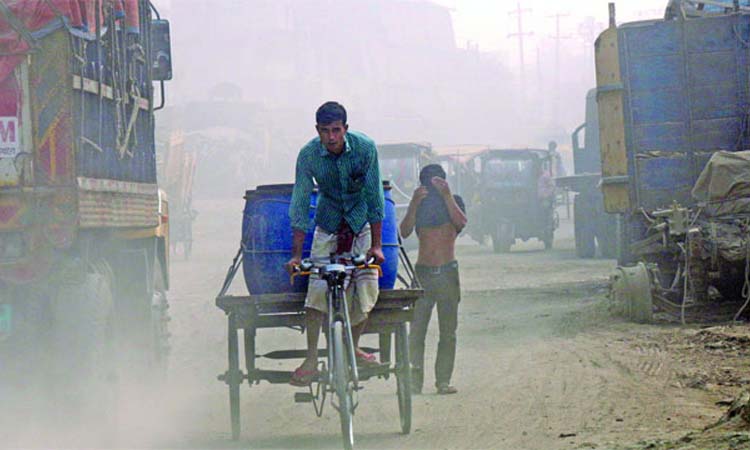 আজও দূষিত শহরের তালিকায় সপ্তম ঢাকা