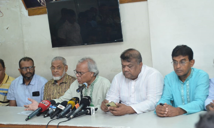 তথাকথিত উপজেলা নির্বাচন বর্জন করার আহ্বান রিজভীর