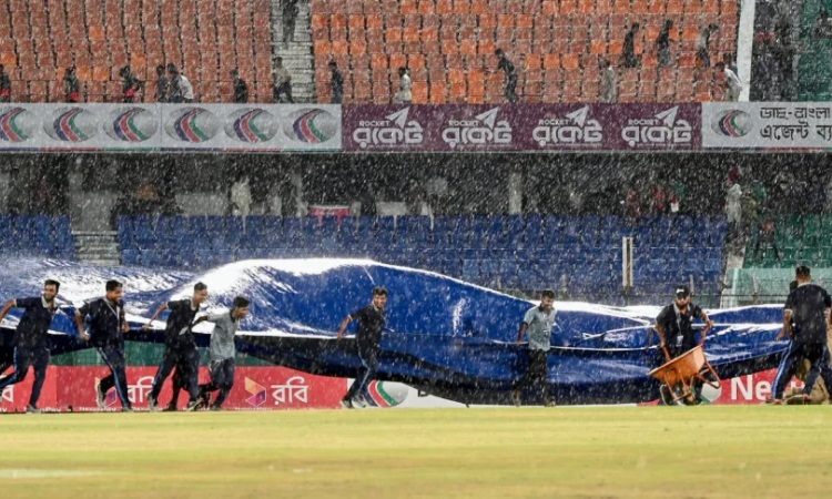 সিলেটে শিলাবৃষ্টি, বন্ধ বাংলাদেশ-ভারত টি-টোয়েন্টি