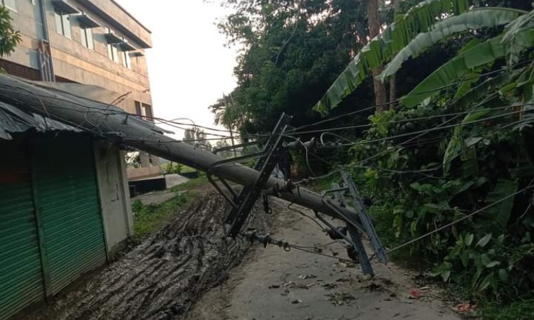 কালবৈশাখীর তাণ্ডবে কোটি টাকার ক্ষয়ক্ষতি