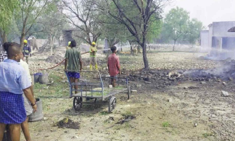 ভারতের তামিলনাড়ুতে বাজি কারখানায় বিস্ফোরণ, ৮ শ্রমিকের মৃত্যু