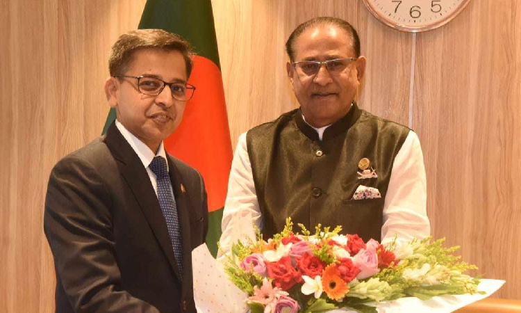 মৎস্য ও প্রাণিসম্পদ মন্ত্রীর সঙ্গে ভারতের হাইকমিশনারের সাক্ষাৎ