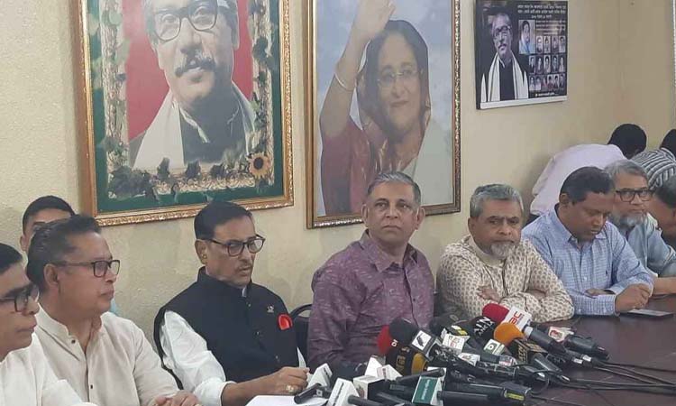 আওয়ামী লীগের পালিয়ে যাওয়ার ইতিহাস নেই : কাদের