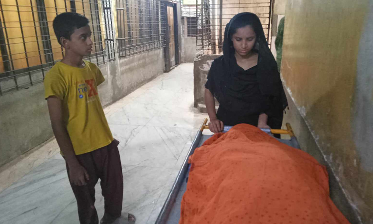 হাজারীবাগে পিকআপ ভ্যানের ধাক্কায় নারী নিহত