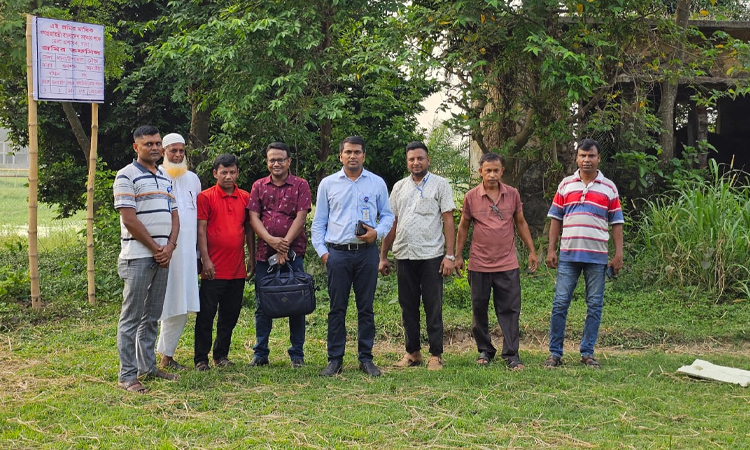 গুলশানে ১০ কোটি টাকা মূল্যের সরকারি খাস জমি উদ্ধার
