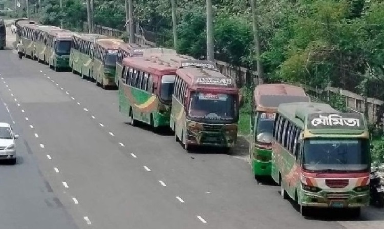 জাবির শিক্ষার্থীকে হেনস্তা, মৌমিতা পরিবহনের ১৬ বাস আটক