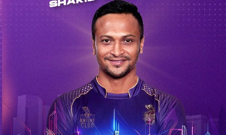 আইপিএলে আবারও শাহরুখের দলে যোগ দিলেন সাকিব