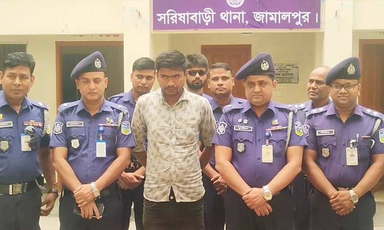 সরিষাবাড়ীতে ইউপি মেম্বারকে মারধর করায় গ্রেফতার ১