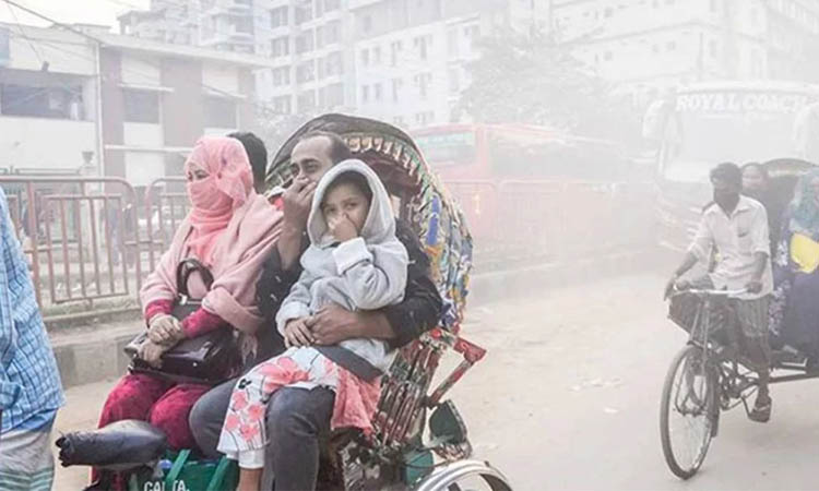 দূষিত শহরের তালিকায় ‘অস্বাস্থ্যকর’ ঢাকা আজ ষষ্ঠ