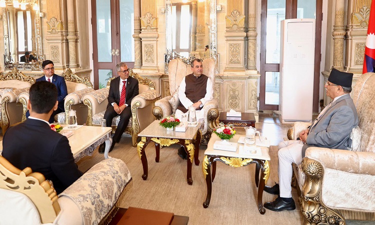 নেপালের প্রধানমন্ত্রীর সাথে পরিবেশমন্ত্রীর দ্বিপাক্ষিক বৈঠক