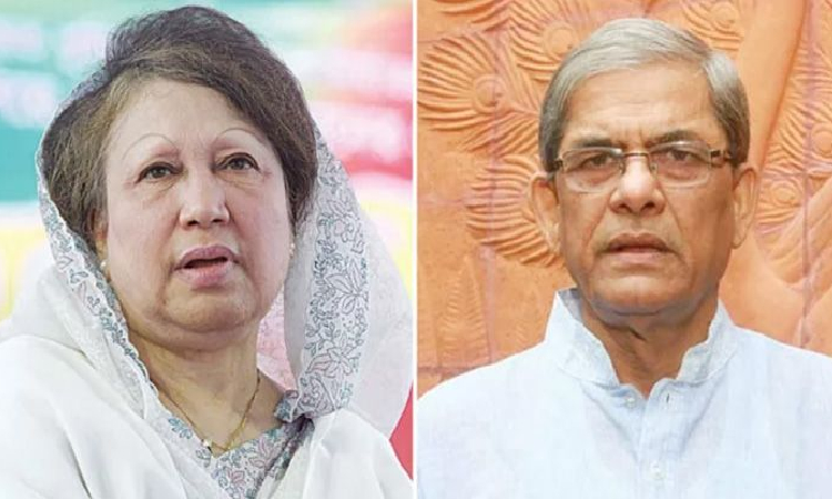 খালেদা জিয়ার সঙ্গে মির্জা ফখরুলের সাক্ষাৎ