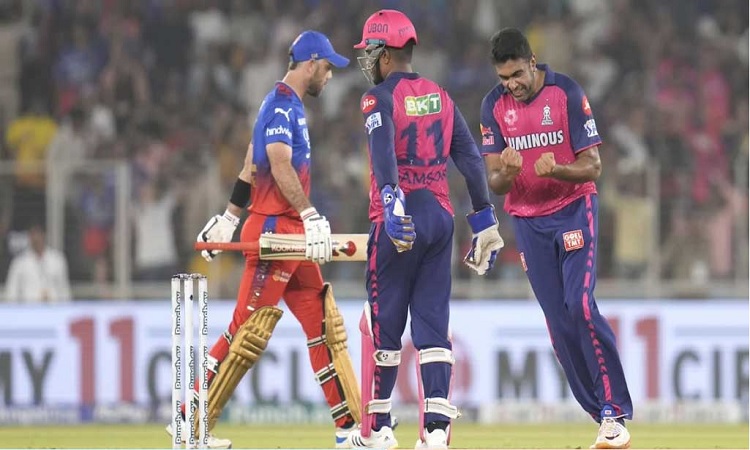 রাজস্থানকে চ্যালেঞ্জিং লক্ষ্য দিলো বেঙ্গালুরু
