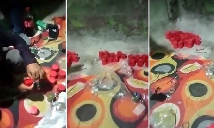 বাড্ডায় ঘিরে রাখা বাড়ি থেকে ৬৫ হাতবোমা উদ্ধার, আটক ৩