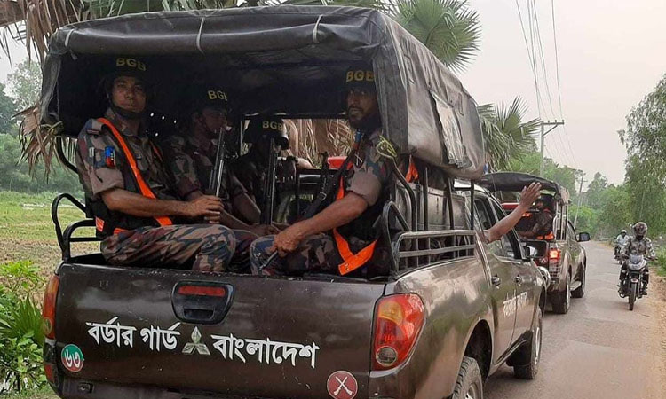 উপজেলা নির্বাচনের তৃতীয় ধাপে ৩০০ প্লাটুন বিজিবি মোতায়েন
