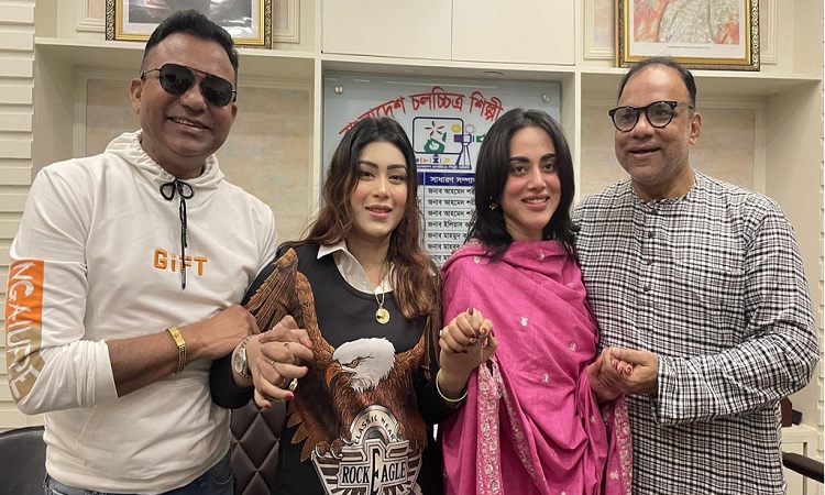 মিটমাট হলো তমা মির্জা ও মিষ্টি জান্নাতের দ্বন্দ্বের
