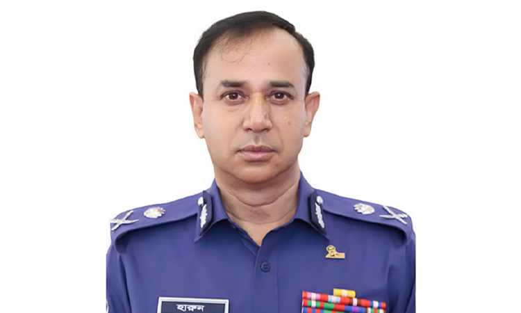 র‍্যাবের নতুন মহাপরিচালক হারুন অর রশিদ
