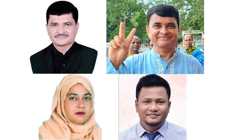 শ্রীমঙ্গলে চেয়ারম্যান নির্বাচিত হলেন যারা