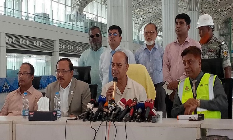 চলতি বছরের শেষে শাহজালাল বিমানবন্দরের তৃতীয় টার্মিনাল চালু হবে: বিমানমন্ত্রী