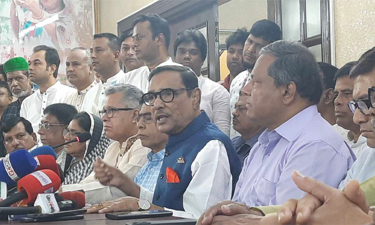 বিএনপির মুখে গণতন্ত্রের বুলি, ভূতের মুখে রাম রাম: কাদের