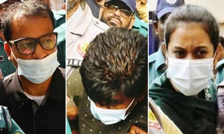 শিমুল-তানভীর-শিলাস্তির আরও ৫ দিনের রিমান্ড