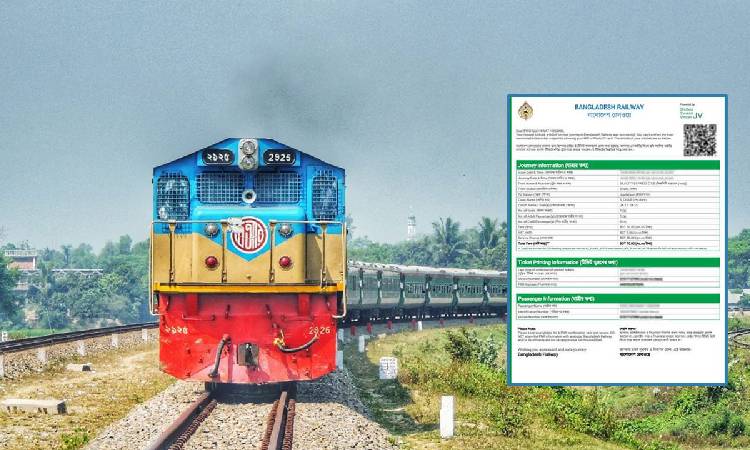 রবিবার থেকে ঈদ উপলক্ষ্যে ট্রেনের অগ্রিম টিকিট বিক্রি শুরু