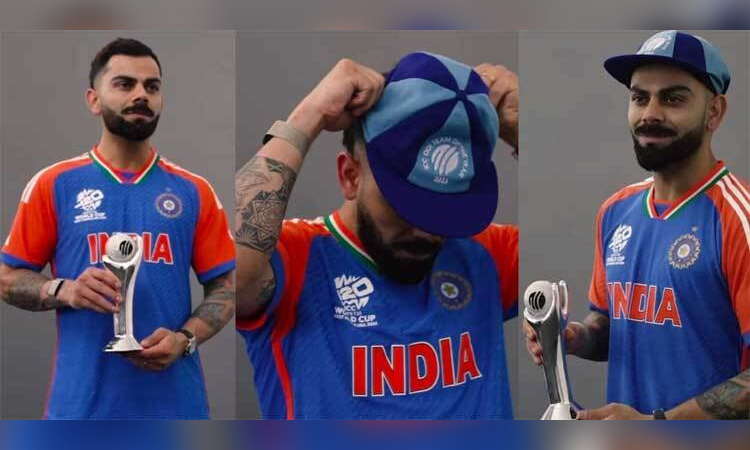 কোহলির হাতে বর্ষসেরার পুরস্কার তুলে দিল আইসিসি