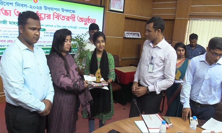 গোপালগঞ্জে নানা আয়োজনে বিশ্ব পরিবেশ দিবস উদ্‌যাপন