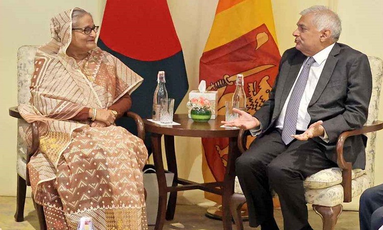 প্রধানমন্ত্রীর সঙ্গে শ্রীলঙ্কার প্রেসিডেন্টের সাক্ষাৎ