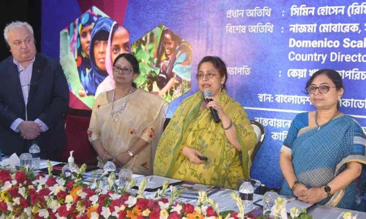নারীর জীবনমান উন্নয়নে সরকারের সহযোগিতা অব্যাহত থাকবে: সিমিন