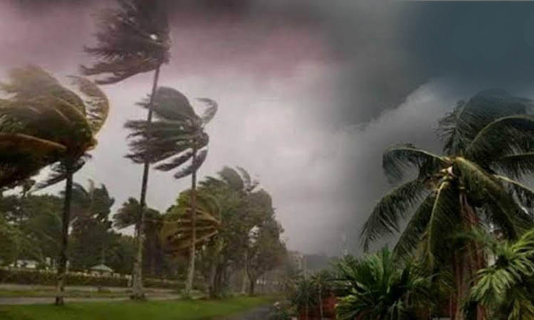 ৭ অঞ্চলে ঝড়ের পূর্বাভাস