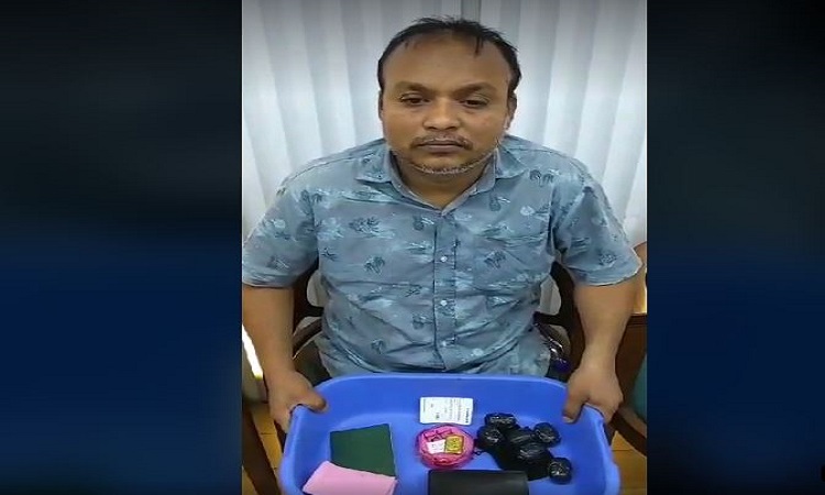 শাহজালাল বিমানবন্দরে ২ কেজি স্বর্ণসহ দুবাই ফেরত যাত্রী আটক