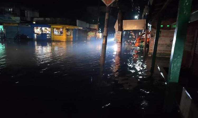 অল্প বৃষ্টিতেই ডুবলো ঠাকুরগাঁওয়ের সড়ক ও মার্কেট, নাজেহাল পৌরবাসী