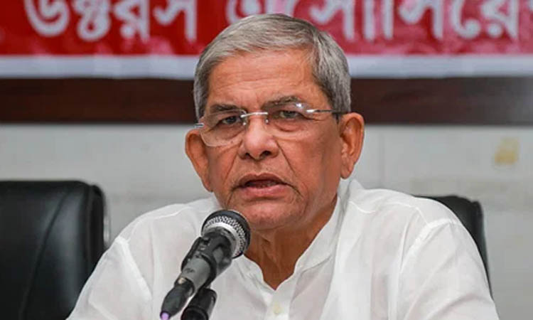 সংসদে প্রধানমন্ত্রীর দেয়া তথ্যের প্রতিবাদ জানালেন ফখরুল