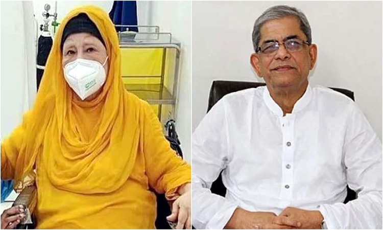 খালেদা জিয়ার সঙ্গে ফখরুলের সাক্ষাৎ