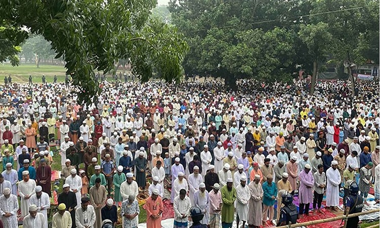 শোলাকিয়ায় ঈদুল আজহার ১৯৭তম জামাত অনুষ্ঠিত